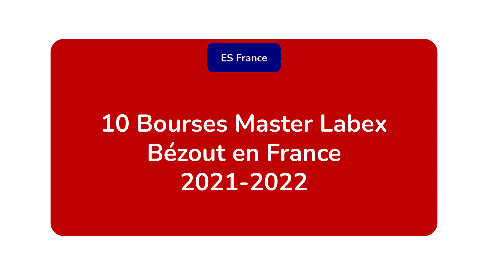 Bourses Master Labex Bézout