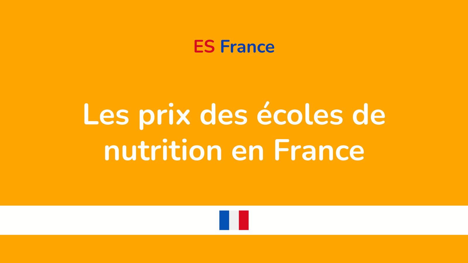 prix des écoles de nutrition en France